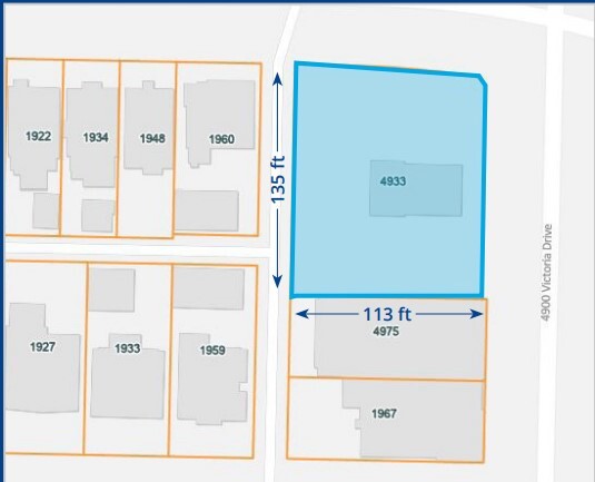 4933 Victoria Dr, Vancouver, BC à vendre - Plan de site - Image 3 de 3