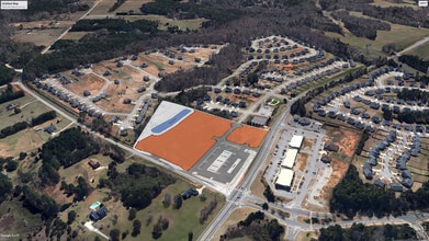 0 Hwy 155 and Frog Rd, Locust Grove, GA - AERIAL  map view