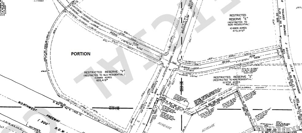 10041 Regal Row, Houston, TX à louer - Plan cadastral - Image 2 de 6