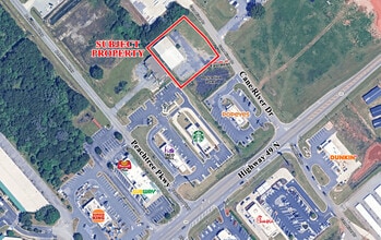 505 Highway 49 N, Byron, GA - AERIAL  map view - Image1