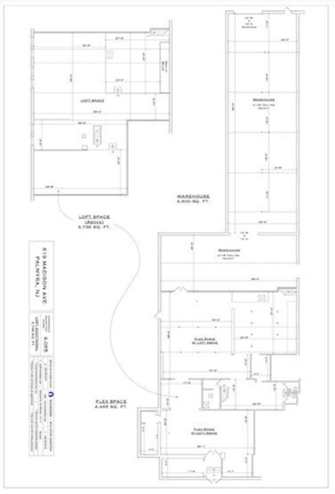 619 Madison St, Palmyra, NJ for lease Floor Plan- Image 1 of 1