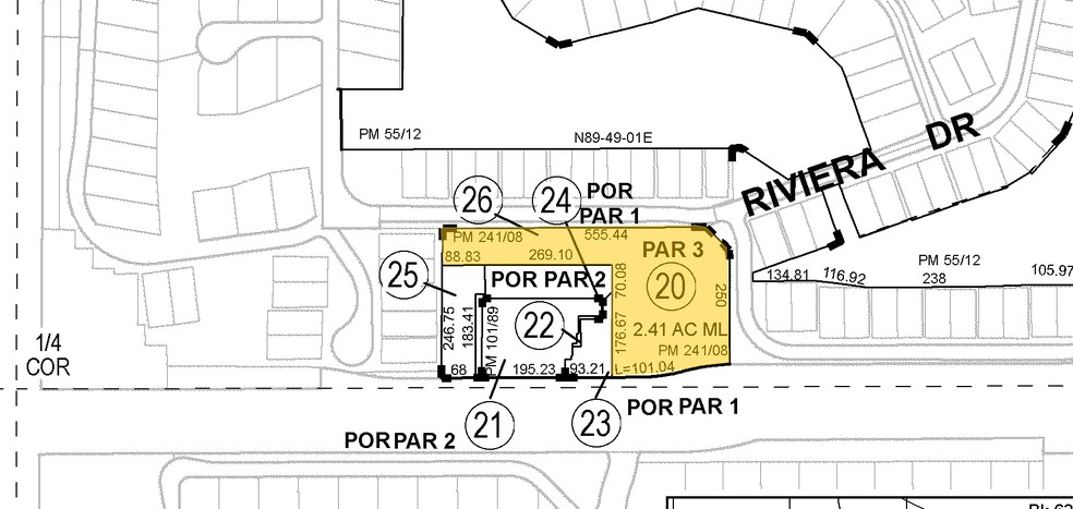 75280 Highway 111, Indian Wells, CA for lease - Plat Map - Image 2 of 22