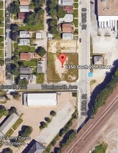 1350 S 20th St, Omaha, NE - AERIAL  map view