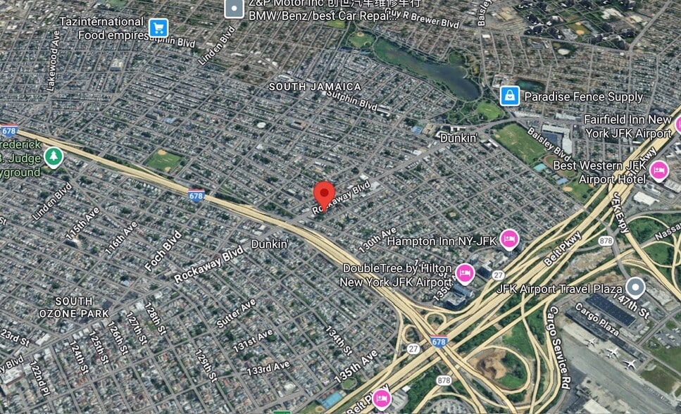 141-10 Rockaway Blvd, Jamaica, NY for sale - Aerial - Image 3 of 6