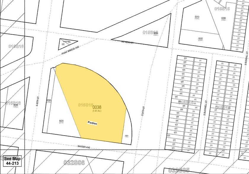 2001 Point Breeze Ave, Philadelphia, PA à vendre - Plan cadastral - Image 2 de 3