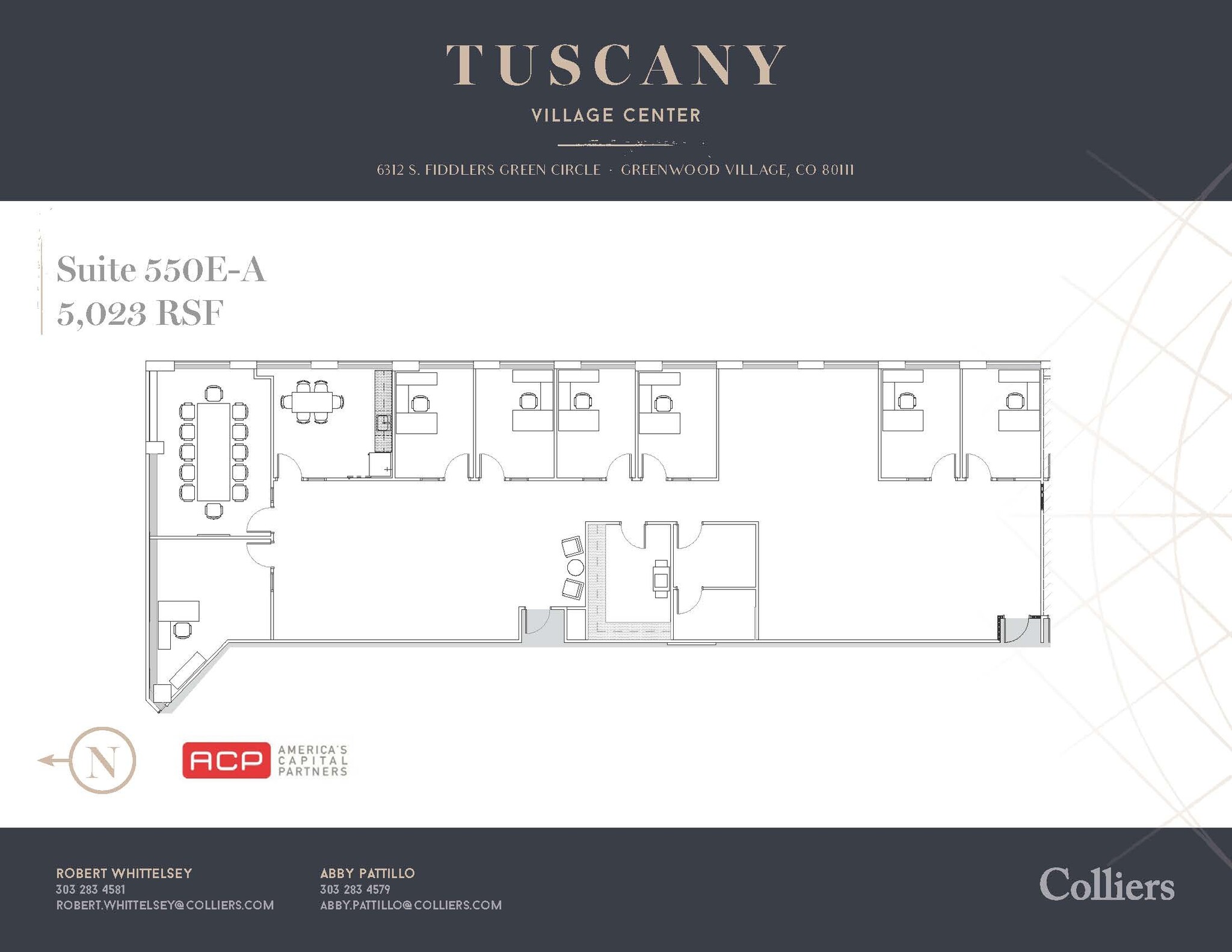 6312 S Fiddlers Green Cir, Greenwood Village, CO à louer Plan d  tage- Image 1 de 1