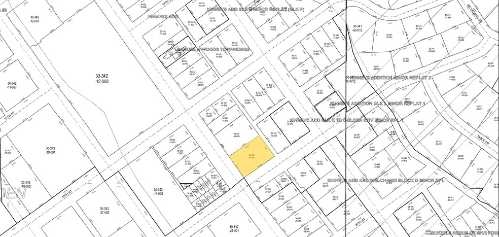 1823 Ford St, Golden, CO à louer - Plan cadastral - Image 3 de 30