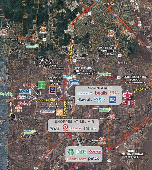 1550 Government St, Mobile, AL à louer - Photo du bâtiment - Image 3 de 3