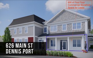 Plus de détails pour 626 Main St, Dennis Port, MA - Commerce de détail à louer