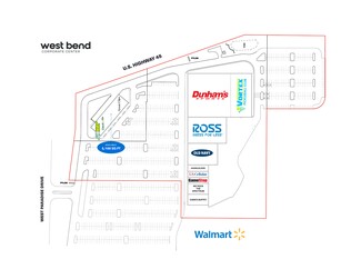 Plus de détails pour 1291-1341 W Paradise Dr, West Bend, WI - Vente au détail à louer