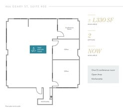456-466 Geary St, San Francisco, CA for lease Floor Plan- Image 1 of 1