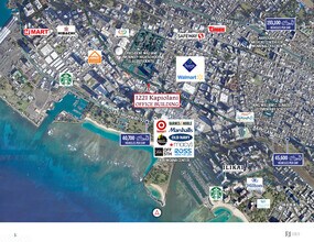 1221 Kapiolani Blvd, Honolulu, HI - Aerial map view - Image1