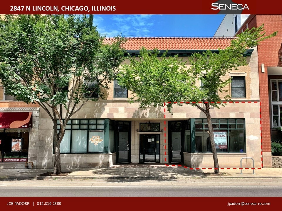 2847-2851 N Lincoln Ave, Chicago, IL for lease Building Photo- Image 1 of 10