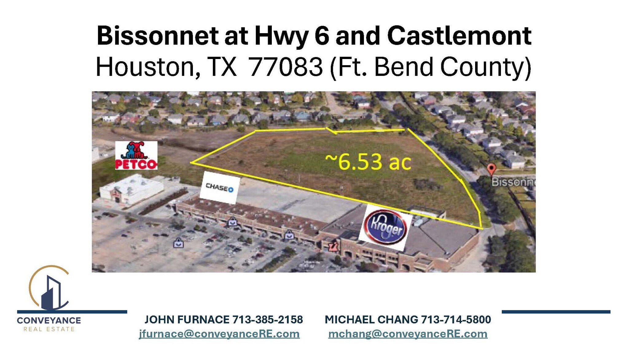 0 Bissonnet Street, Houston, TX à vendre Aérien- Image 1 de 5