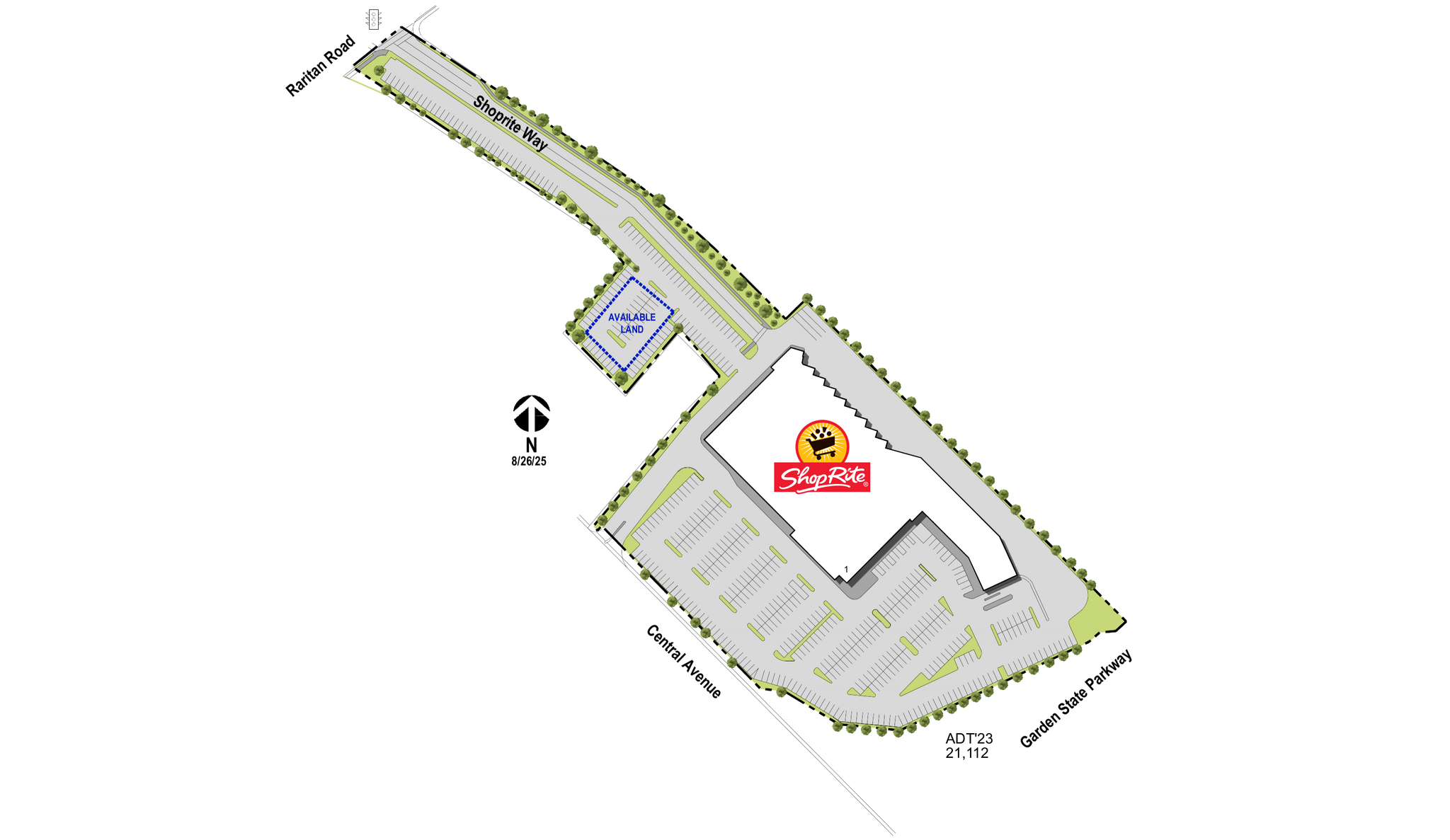 70-76 Central Ave, Clark, NJ for lease Site Plan- Image 1 of 1