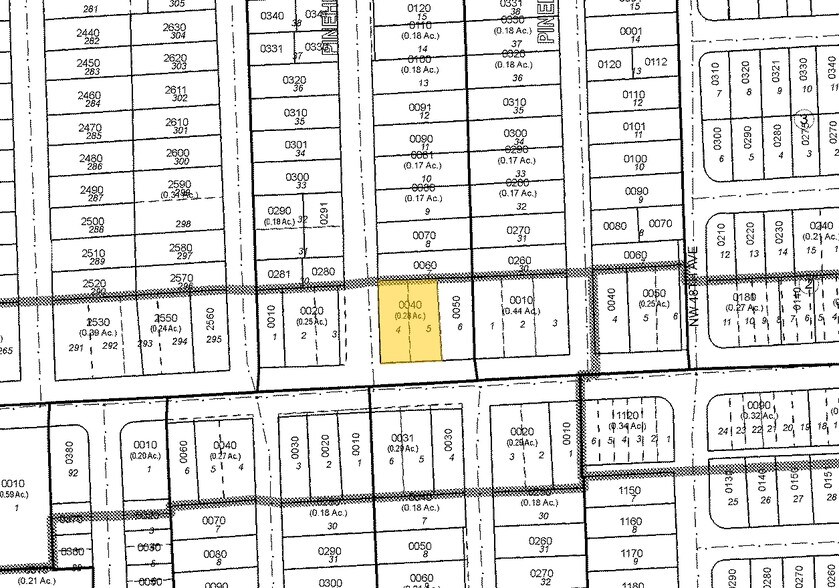 4871 W Flagler St, Coral Gables, FL for sale - Plat Map - Image 2 of 21