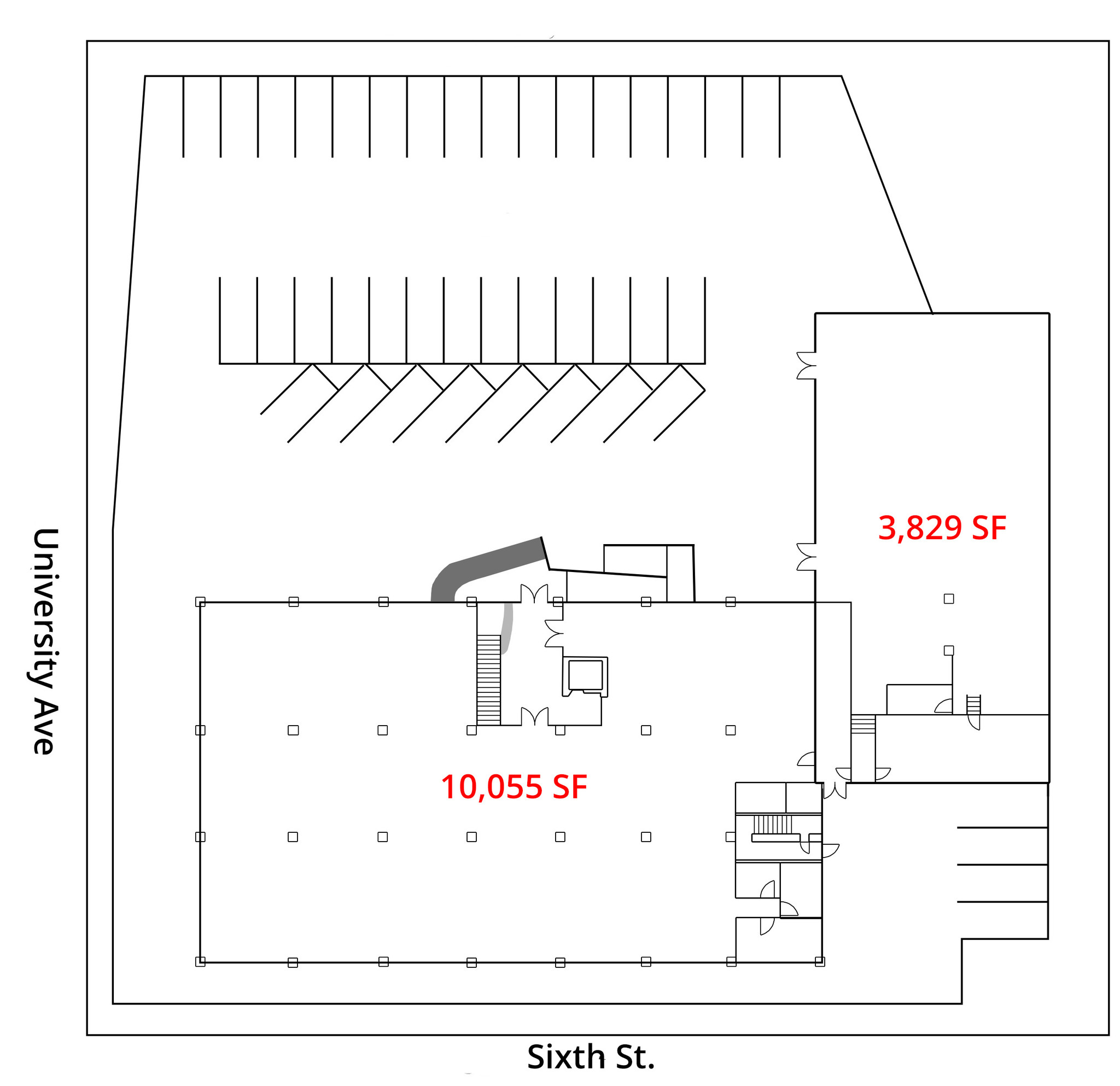 811 University Ave, Berkeley, CA à vendre Plan de site- Image 1 de 1