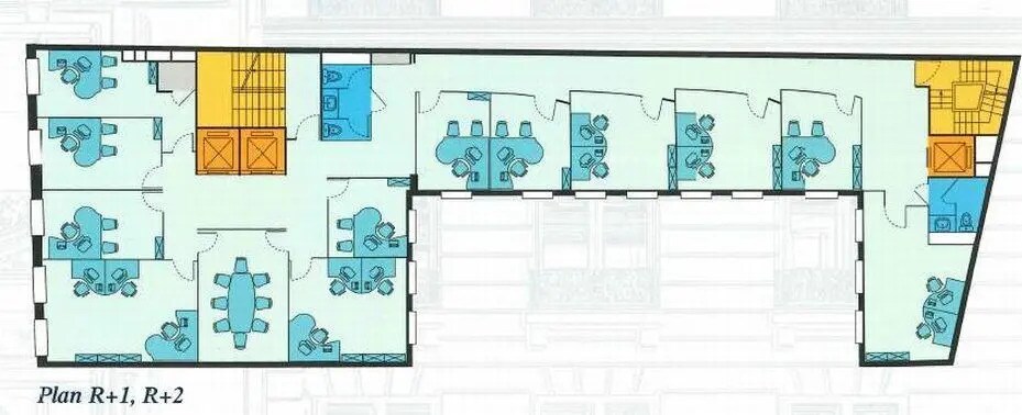 8 Rue Cambacérès, Paris à louer - Plan d’étage - Image 2 de 2