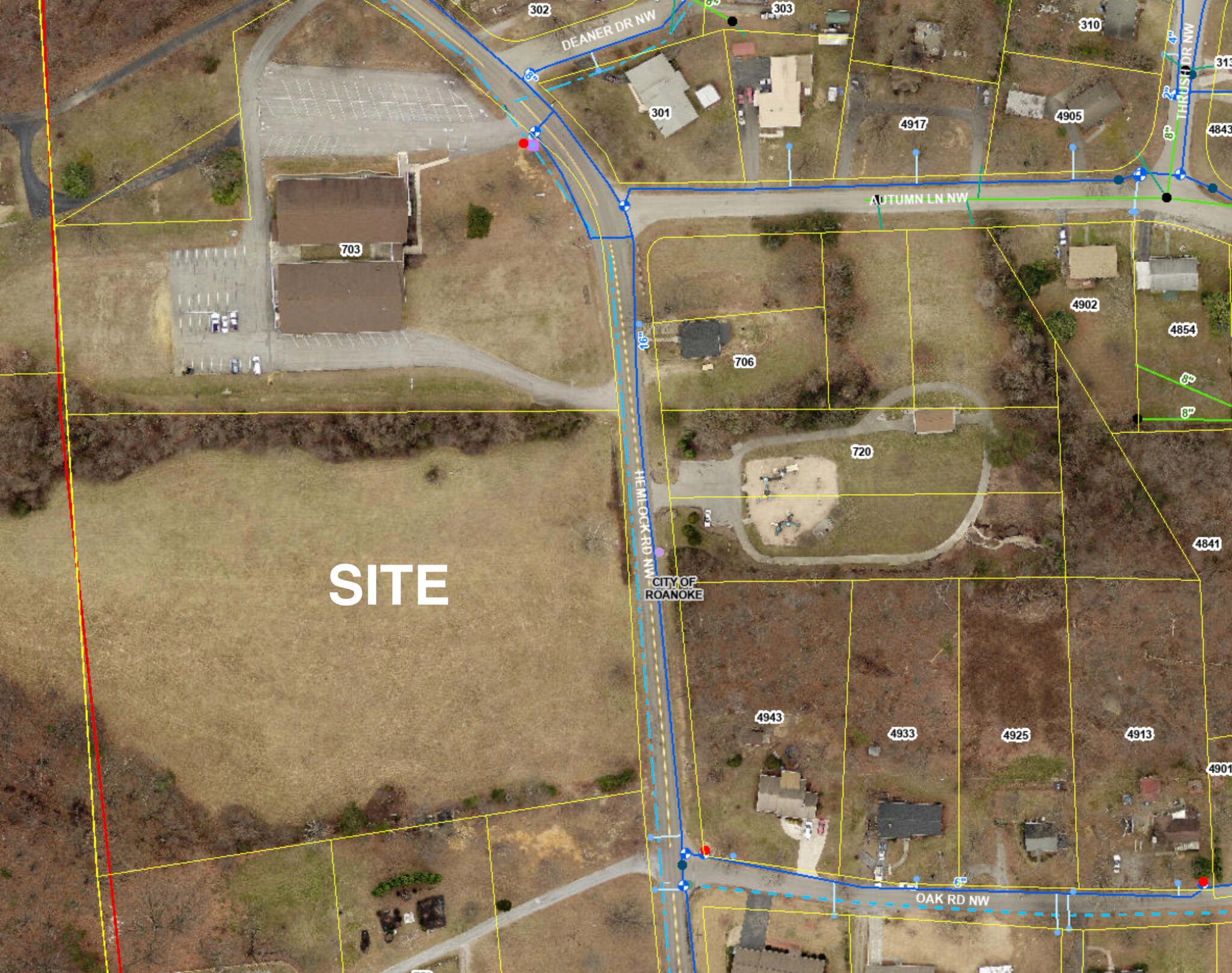Hemlock Road, Roanoke, VA for sale Aerial- Image 1 of 3