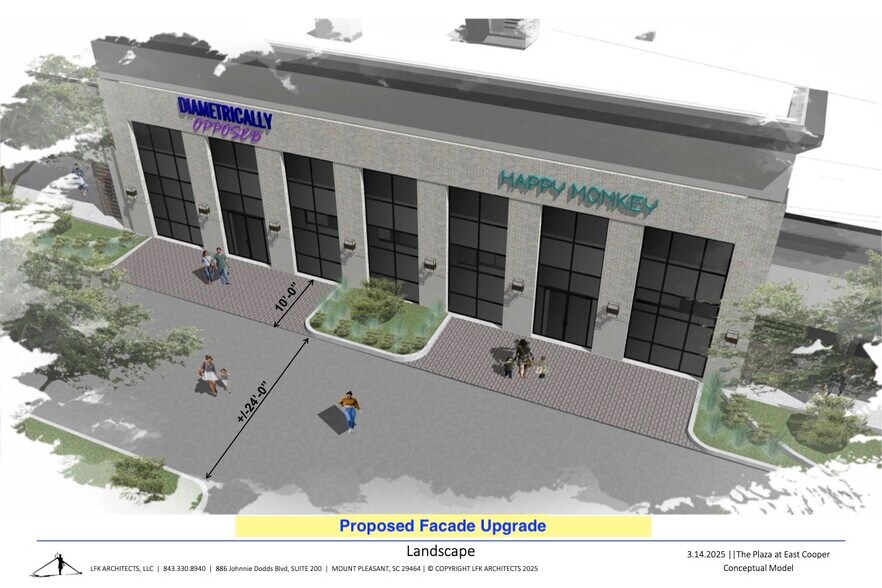 603 Johnnie Dodds Blvd, Mount Pleasant, SC à louer - Photo du bâtiment - Image 2 de 9