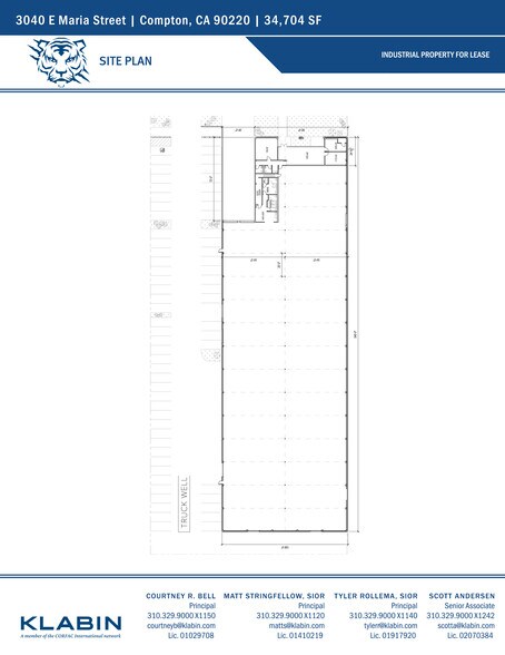 3040 E Maria St, Rancho Dominguez, CA à louer - Plan de site - Image 2 de 5