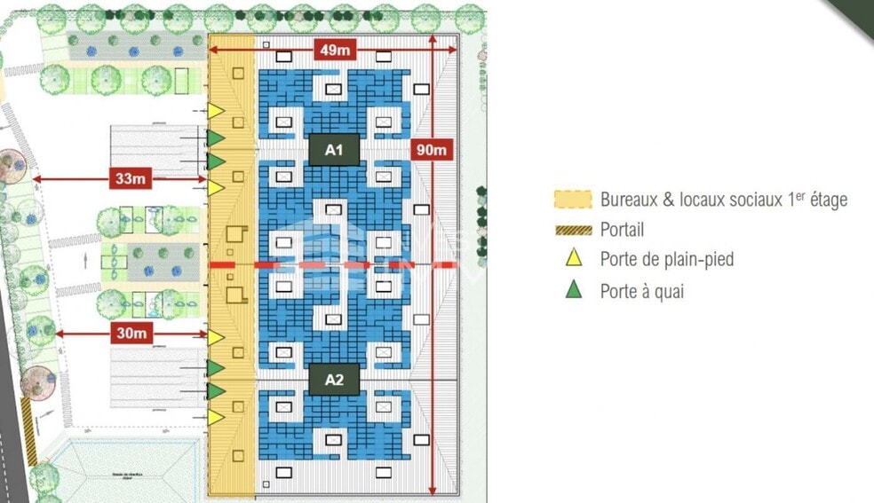 Flex in Aulnay Sous Bois for lease - Building Photo - Image 3 of 4