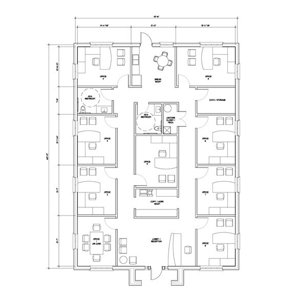 Offices At North Penn portefeuille de 7 propriétés à vendre sur LoopNet.ca - Plan d’étage - Image 3 de 3