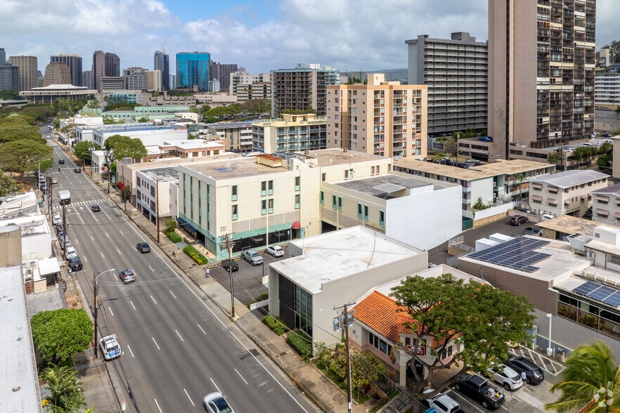 848 S Beretania St, Honolulu, HI for lease - Aerial - Image 3 of 16