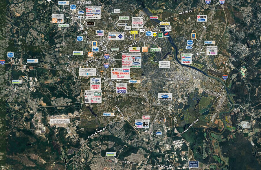 3021 Washington Rd, Augusta, GA à louer - Photo du bâtiment - Image 3 de 7