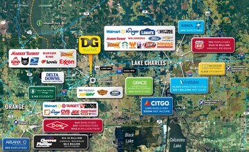 1330 Gum Cove Rd, Vinton, LA - AÉRIEN  Vue de la carte