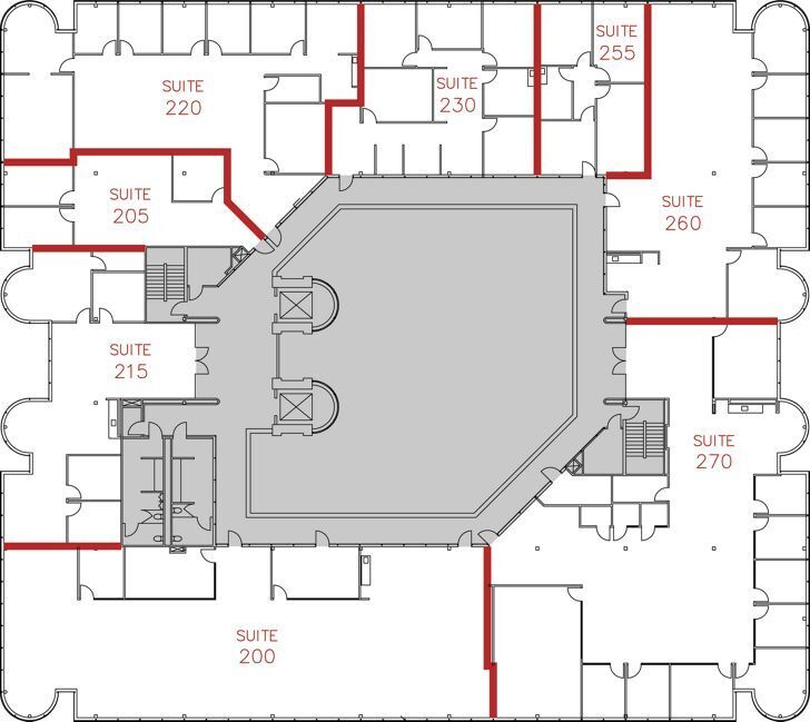 4350 Executive Dr, San Diego, CA à louer Plan d  tage- Image 1 de 1