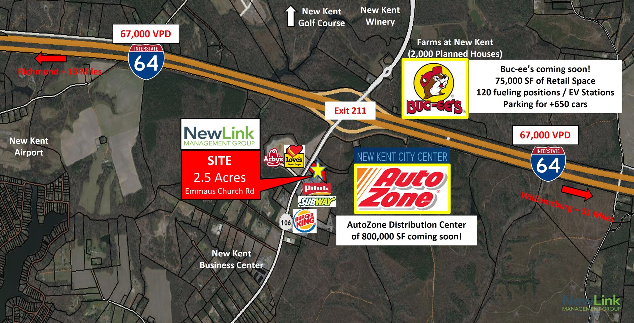 Emmaus Church Rd, New Kent, VA à vendre Photo du bâtiment- Image 1 de 4