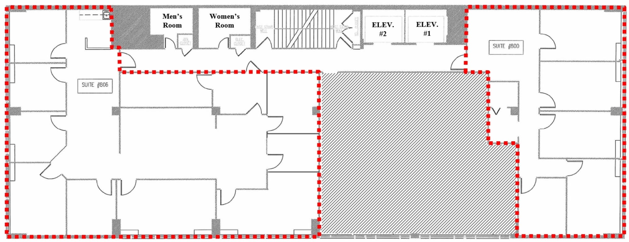 8121 Georgia Ave, Silver Spring, MD for lease Floor Plan- Image 1 of 1