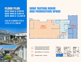 3849-4143 1st Ave S, Seattle, WA for lease Floor Plan- Image 1 of 1