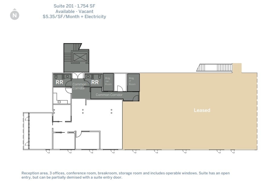4990 N Harbor Dr, San Diego, CA for lease Floor Plan- Image 1 of 1