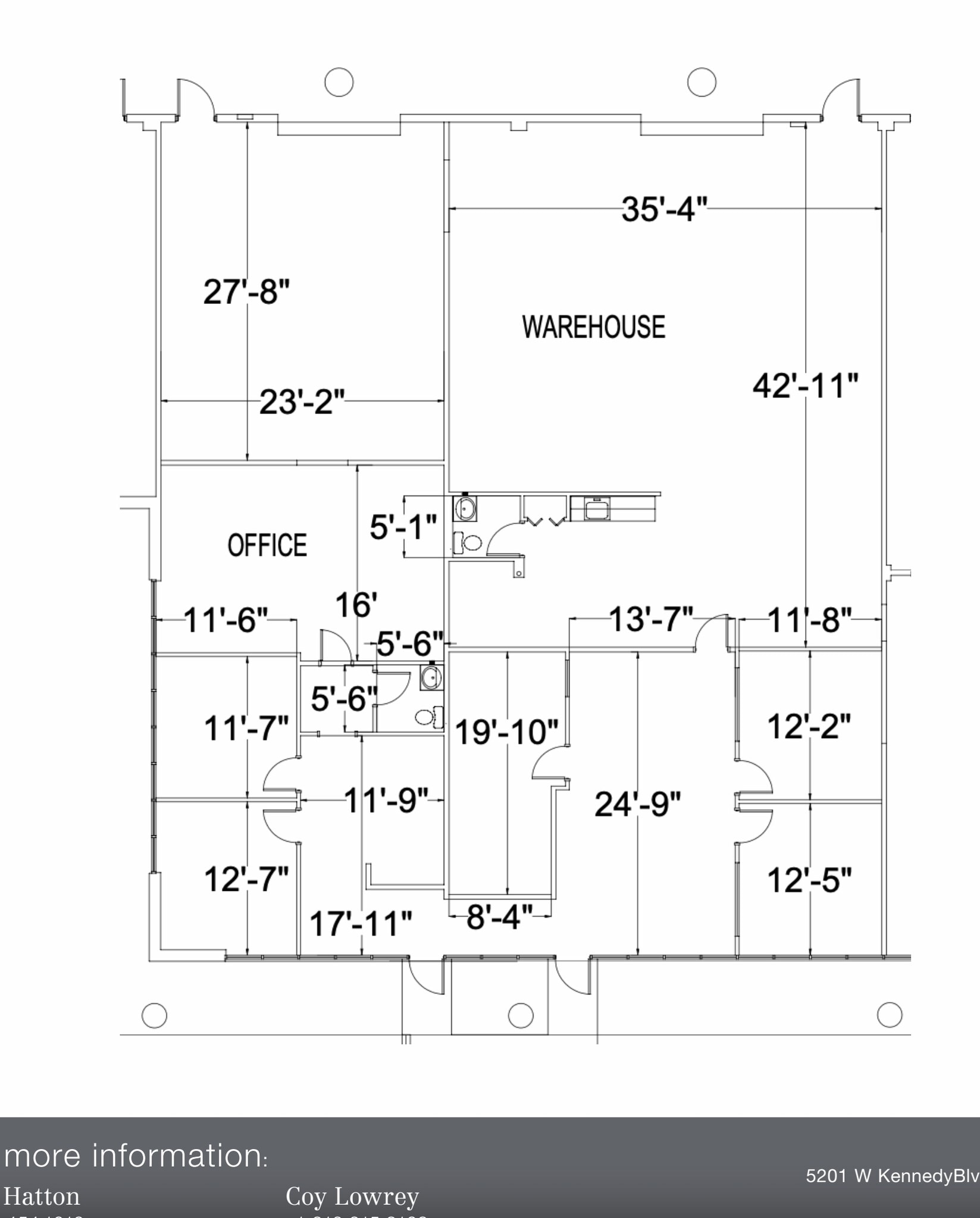2880 N Scherer Dr, Saint Petersburg, FL for lease Floor Plan- Image 1 of 1