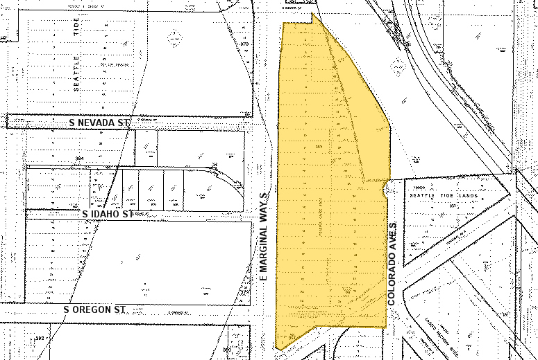 4050-4450 E Marginal Way S, Seattle, WA à louer - Plan cadastral - Image 2 de 11