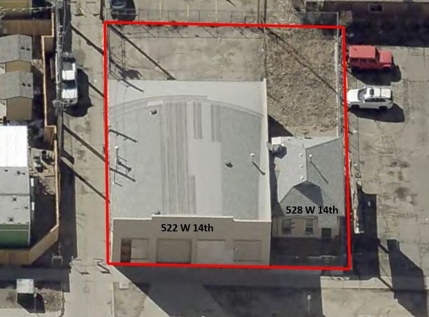 528 W 14th Ave, Denver, CO for sale Aerial- Image 1 of 5