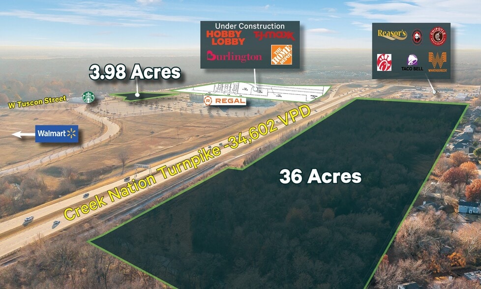 NEC of Aspen & Tucson, Broken Arrow, OK portfolio of 2 properties for sale on LoopNet.ca - Building Photo - Image 2 of 10