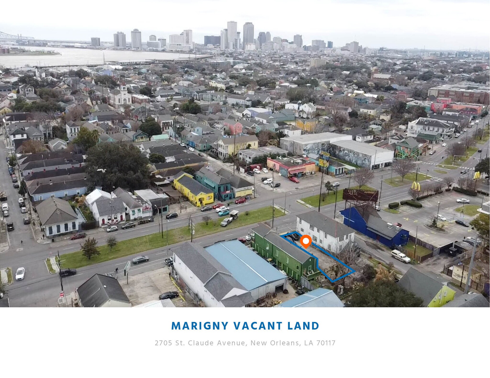2705 Saint Claude Ave, New Orleans, LA à vendre Photo du bâtiment- Image 1 de 4
