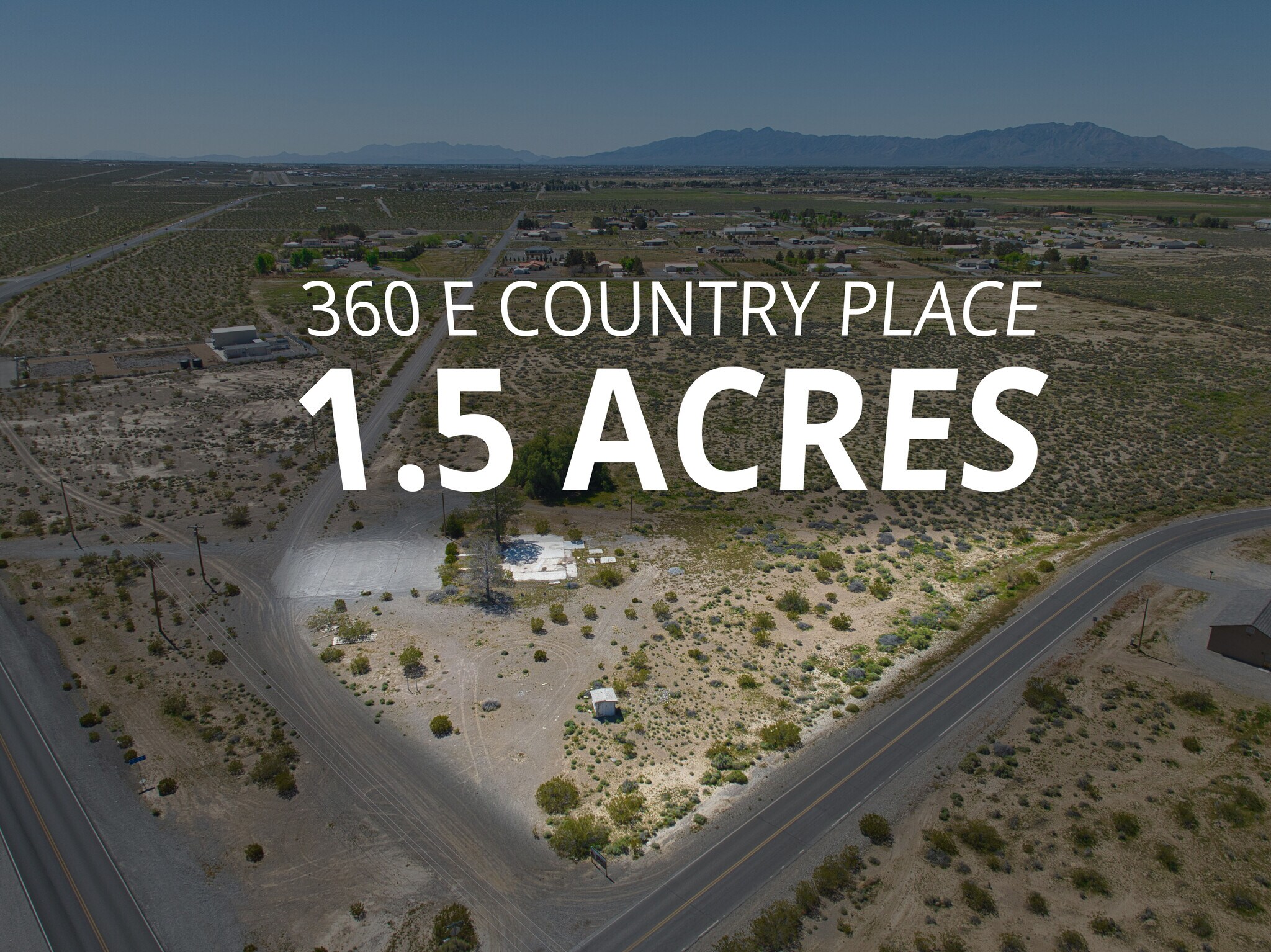 360 E Country Place Rd, Pahrump, NV à vendre Photo principale- Image 1 de 12