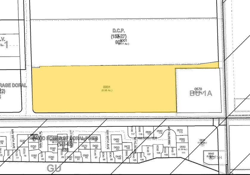 9851 NW 58th St, Miami, FL for sale - Plat Map - Image 2 of 10