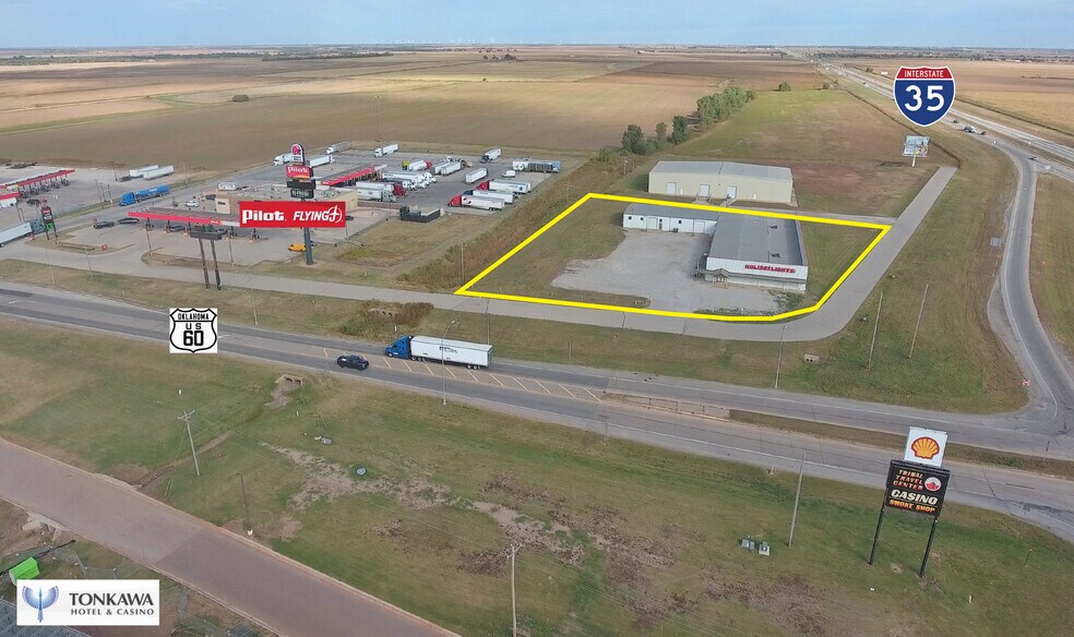 100 Holiday Ln, Tonkawa, OK for sale - Aerial - Image 3 of 28