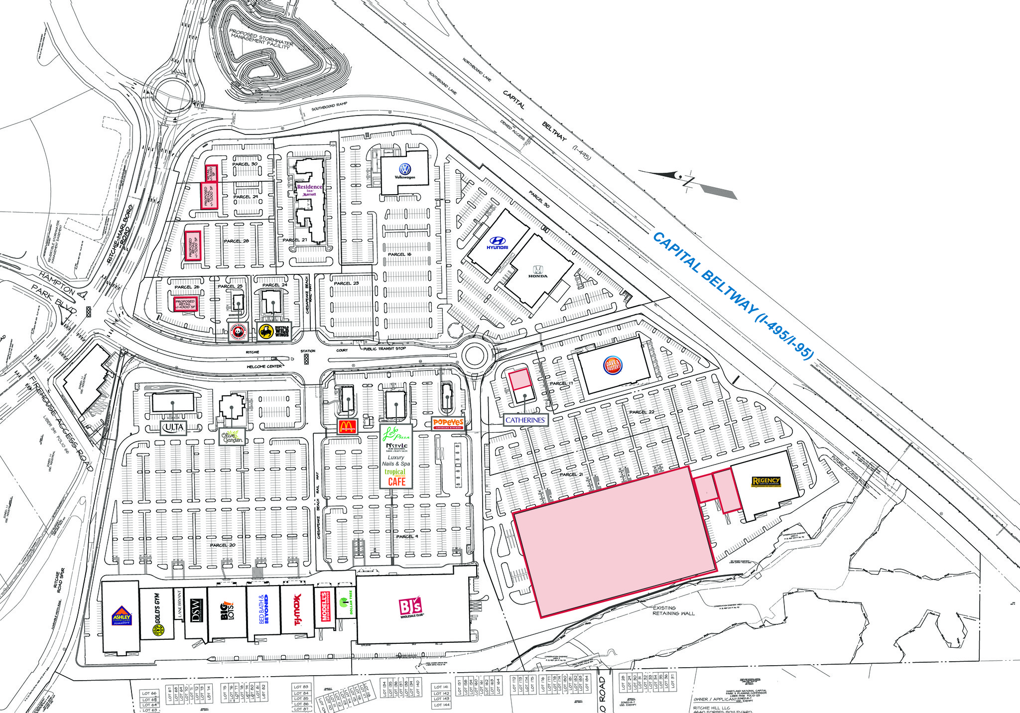 1853 Ritchie Station Ct, Capitol Heights, MD à vendre Plan de site- Image 1 de 1