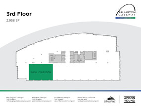 901 N Glebe Rd, Arlington, VA à louer Plan d  tage- Image 1 de 1