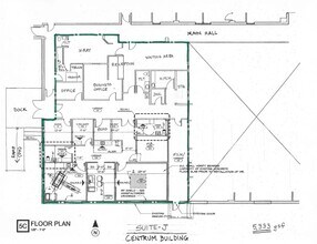 319 E Madison St, Springfield, IL à louer Plan d’étage- Image 1 de 1