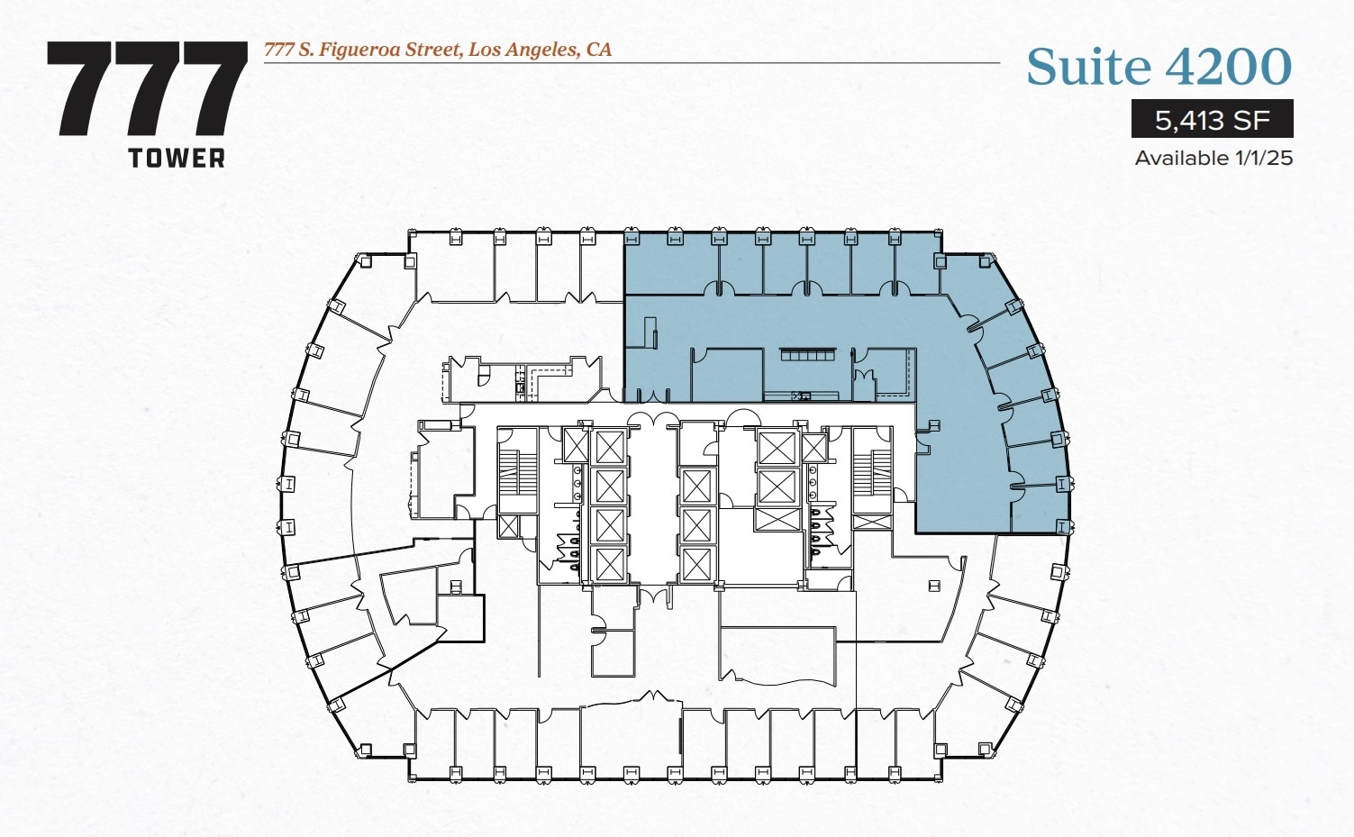 777 S Figueroa St, Los Angeles, CA for lease Floor Plan- Image 1 of 1