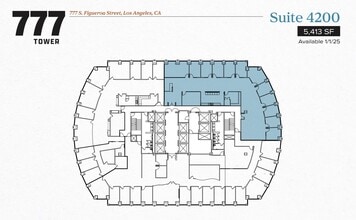 777 S Figueroa St, Los Angeles, CA for lease Floor Plan- Image 1 of 1