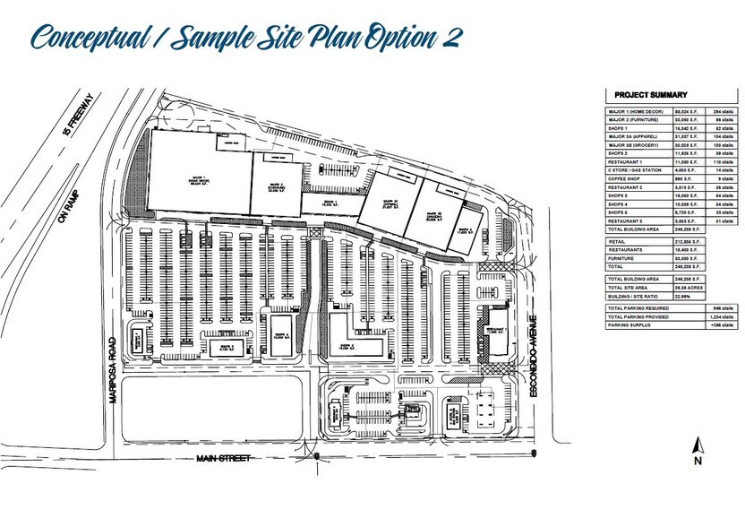 NEC I-15 & Main St, Hesperia, CA à vendre - Photo du bâtiment - Image 3 de 4
