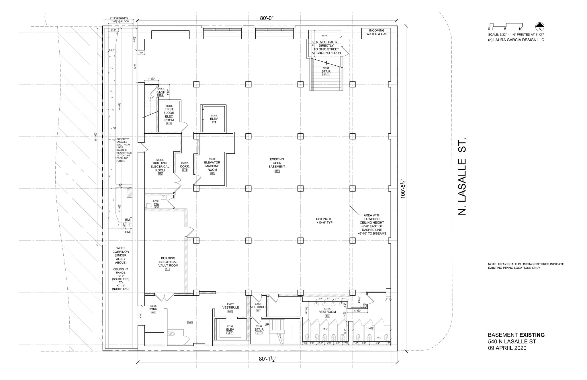 540 N LaSalle St, Chicago, IL for lease Site Plan- Image 1 of 3